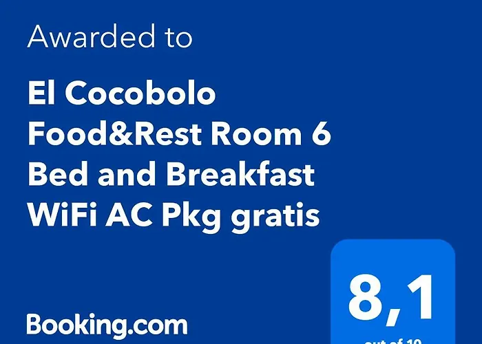 El Cocobolo Food&rest 6 Wifi Ac Pkg Free Swimmingpool Bed and breakfast 4*